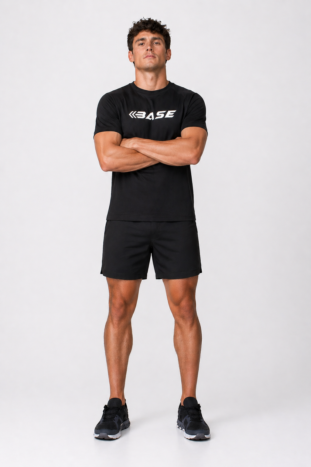 BASE Mens Logo Tee - Black
