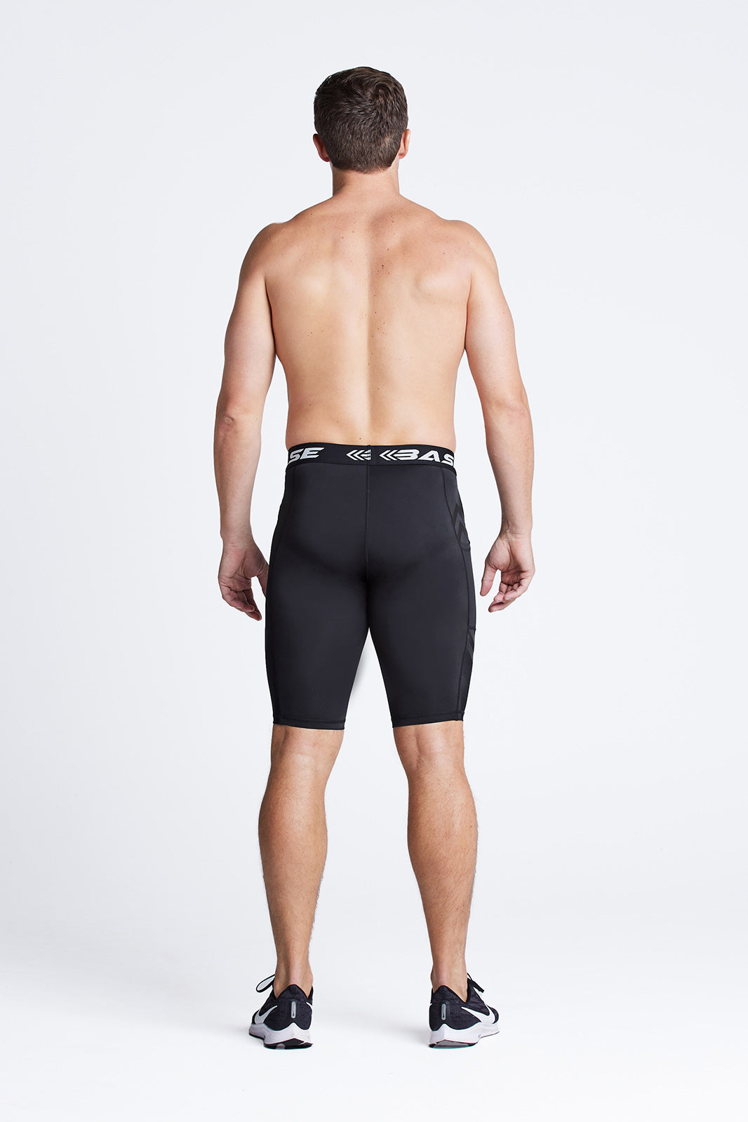 BASE Men's Motion Compression Shorts - Black
