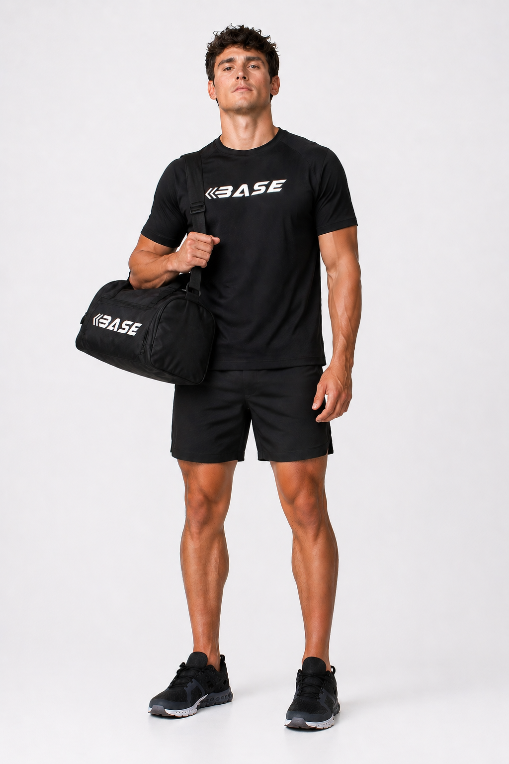 BASE Mens Logo Tee - Black