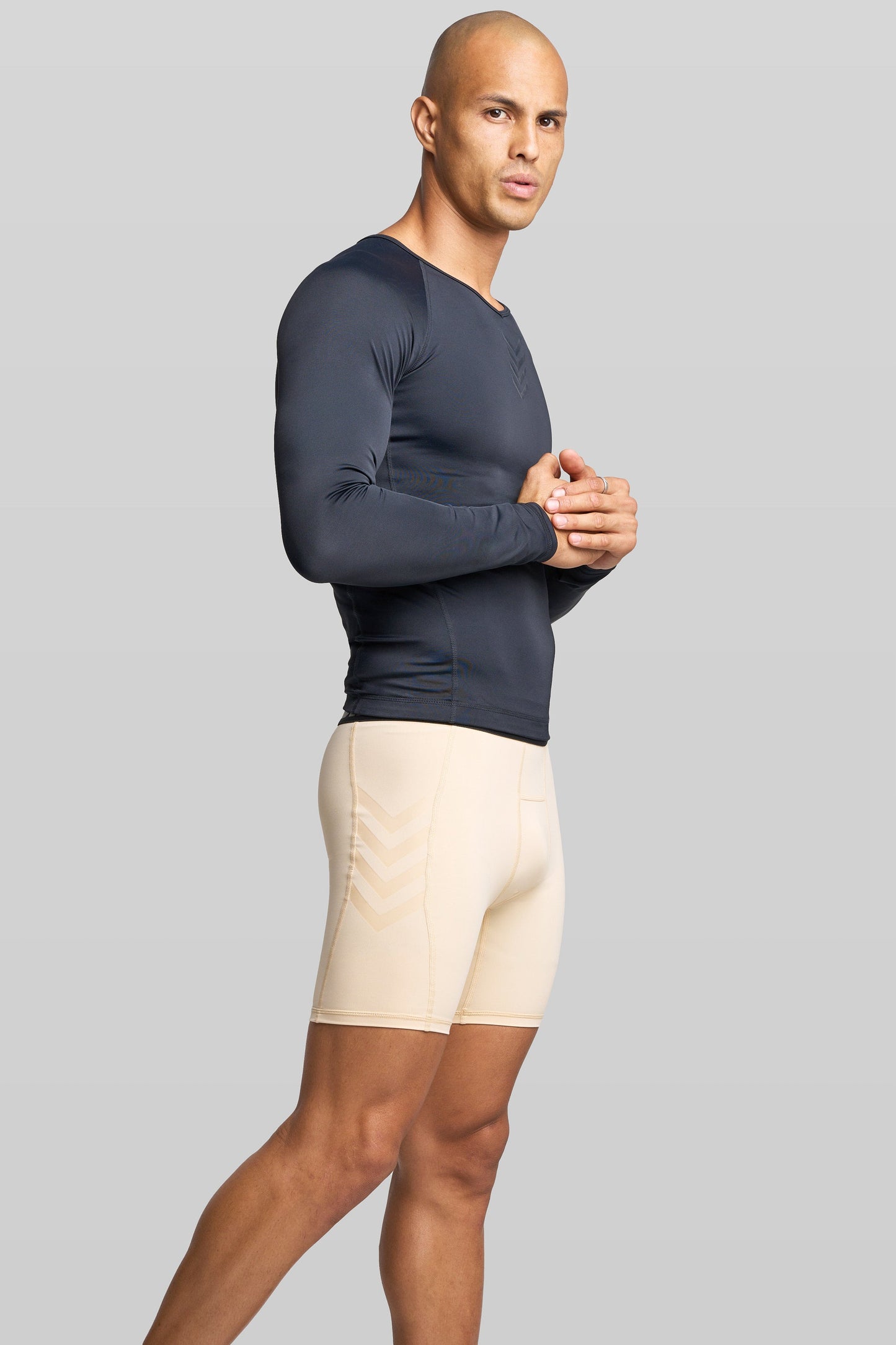 BASE Men's Compression Shorts - Tan