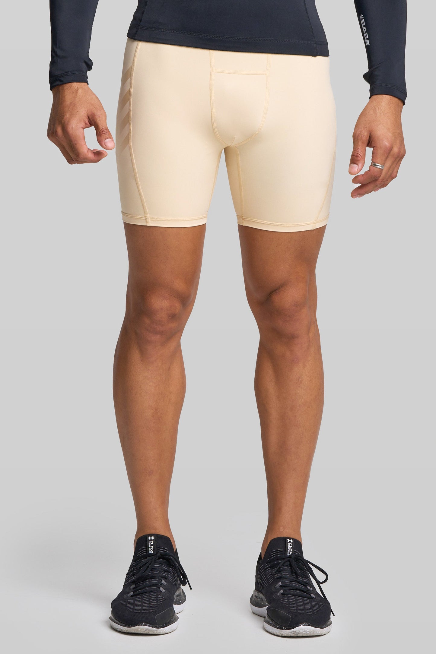 BASE Men's Compression Shorts - Tan