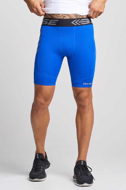 BASE Men's Endurance Compression Shorts - Royal