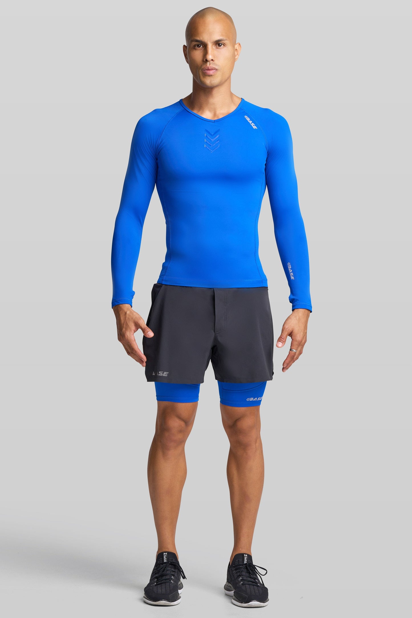 BASE Men's Endurance Compression Shorts - Royal