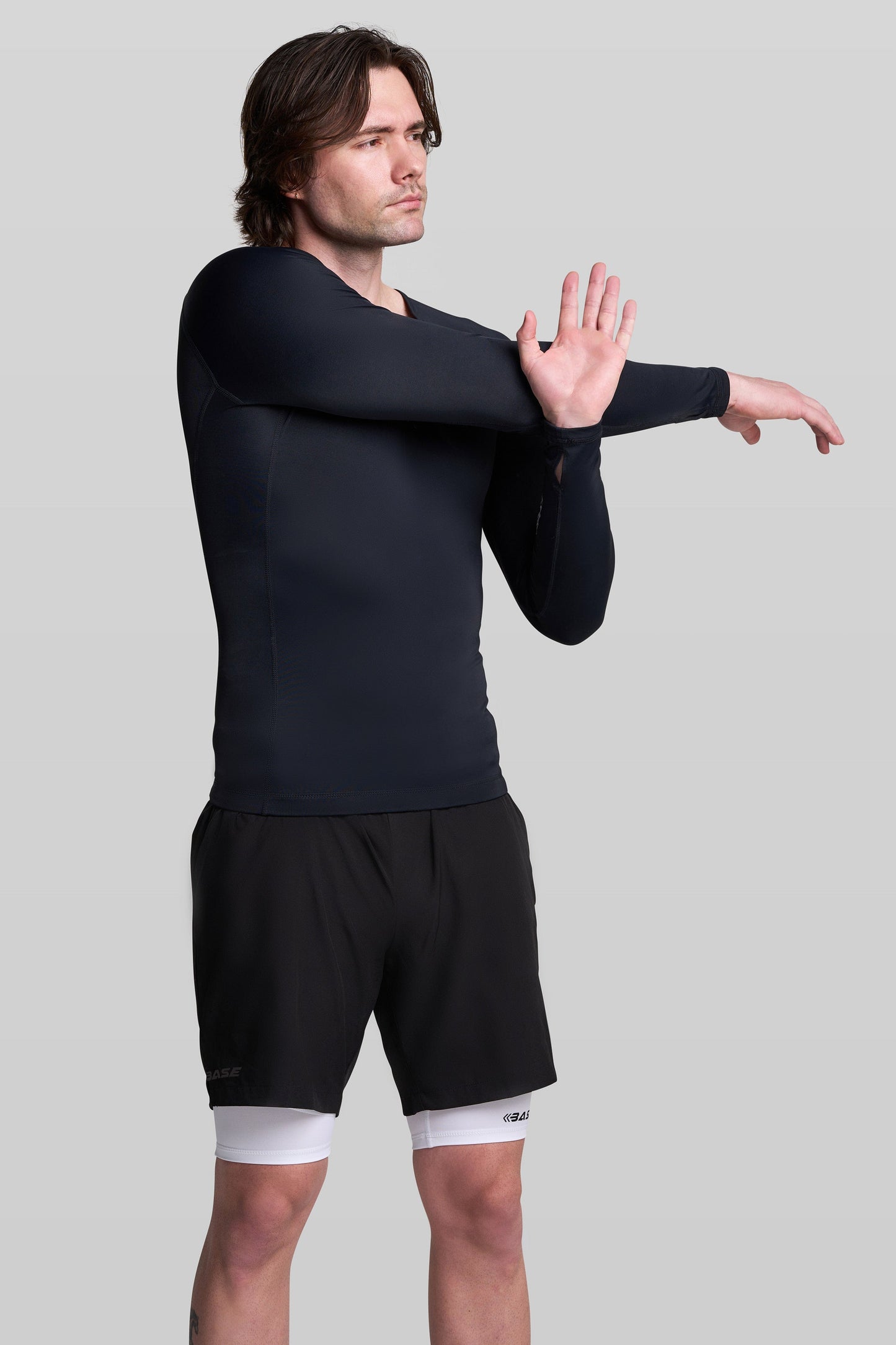 BASE Men's Endurance Compression Shorts - White