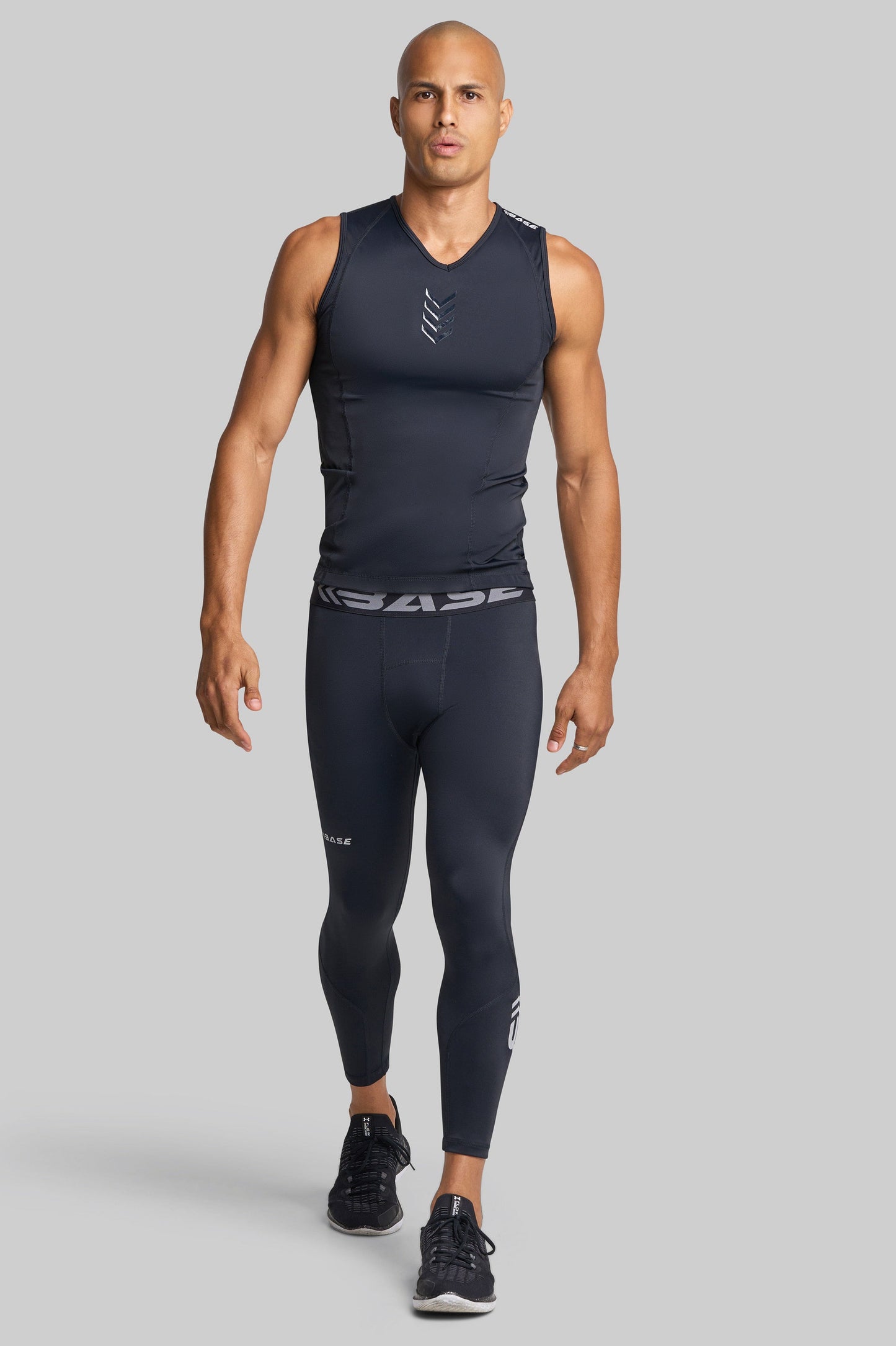 BASE Men's Compression Vest - Black