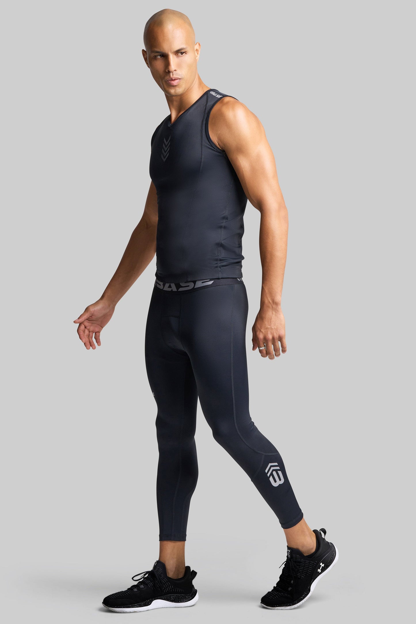 BASE Men's Compression Vest - Black