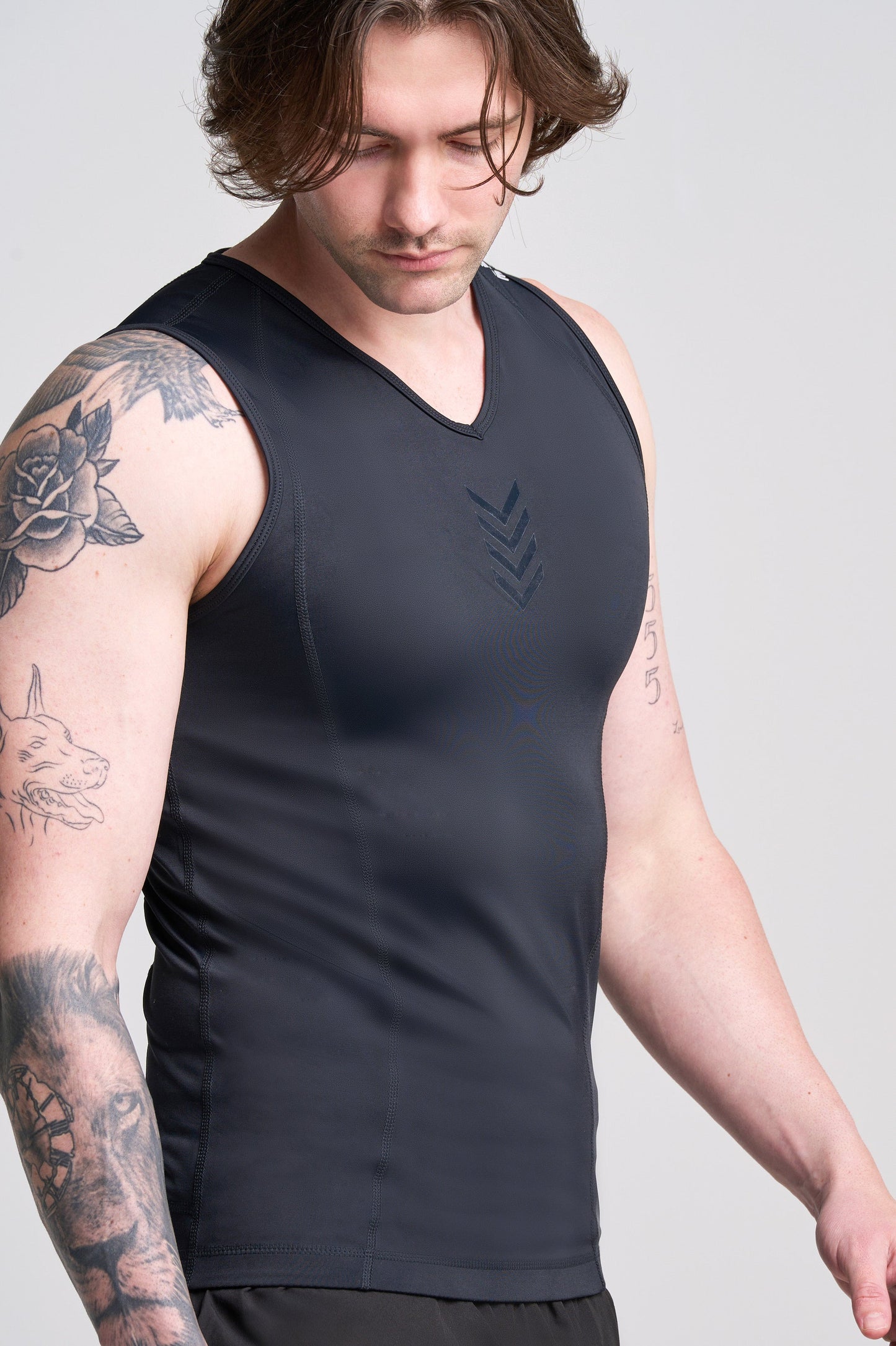 BASE Men's Compression Vest - Black