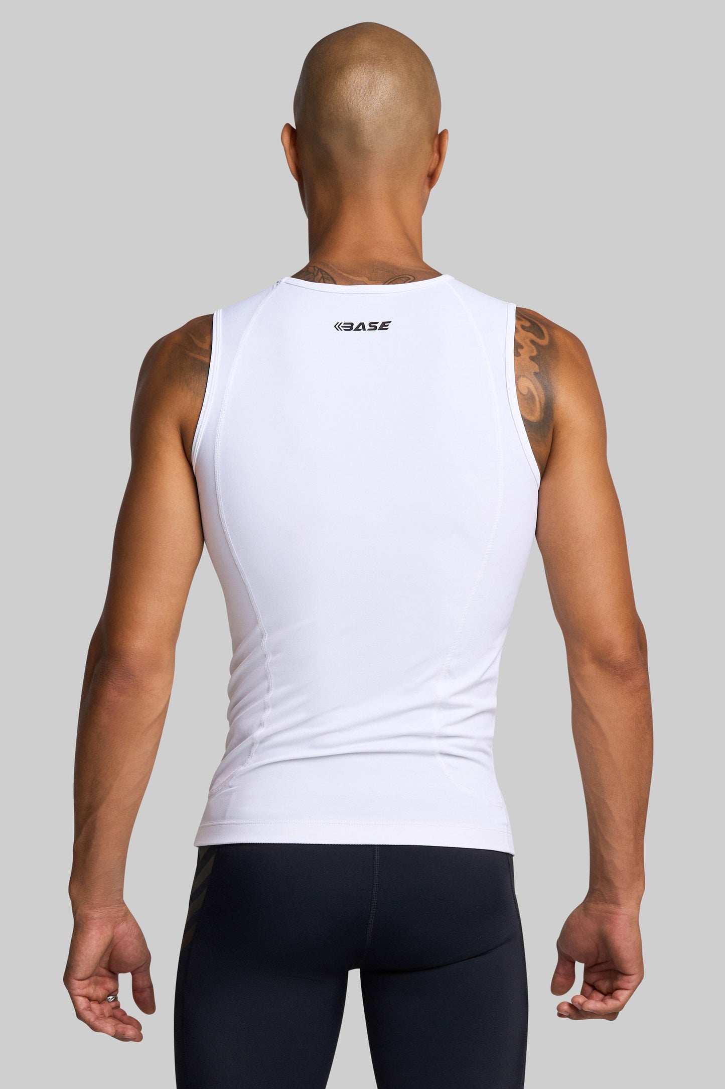 BASE Men's Compression Vest - White