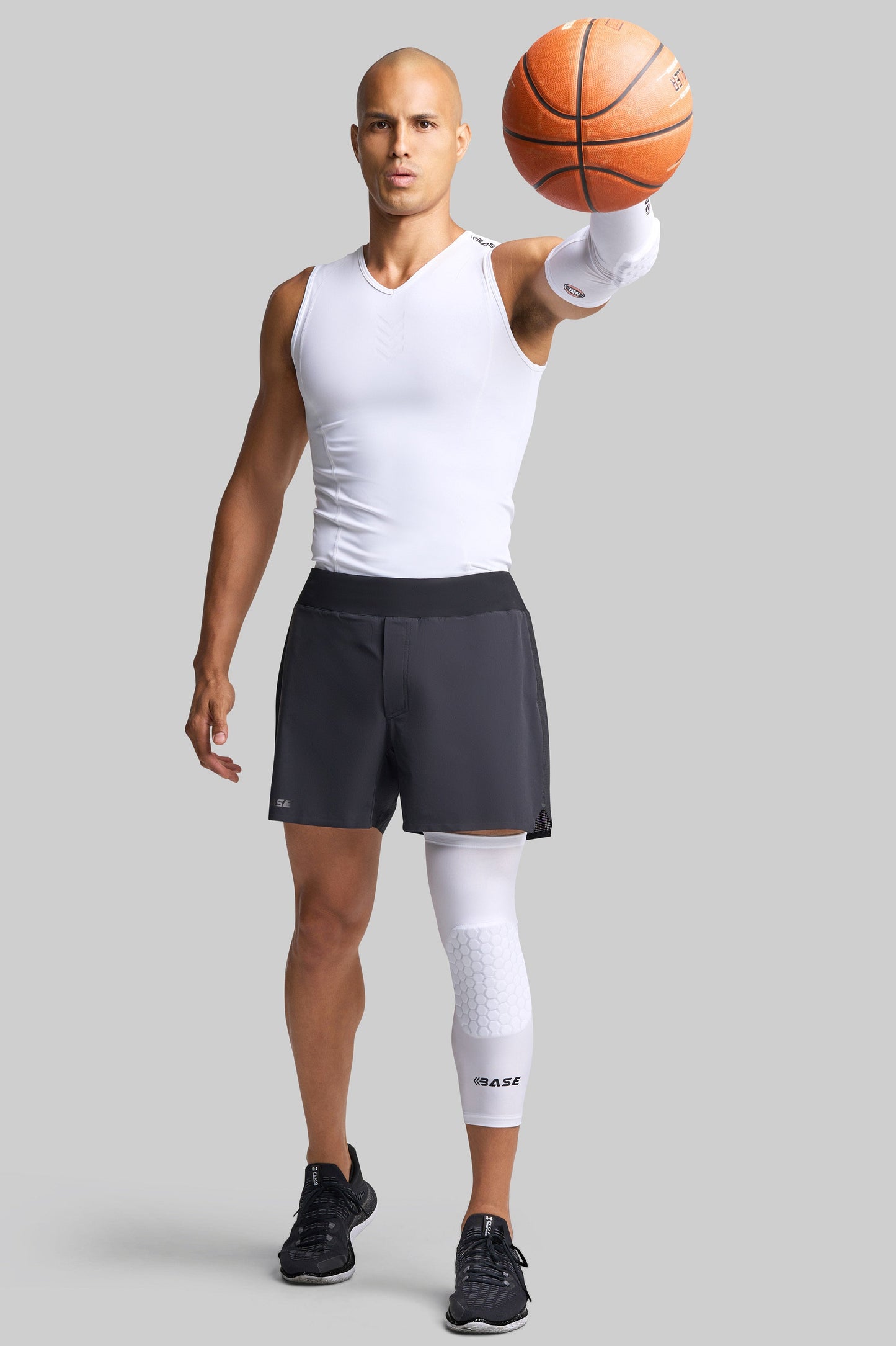 BASE Men's Compression Vest - White