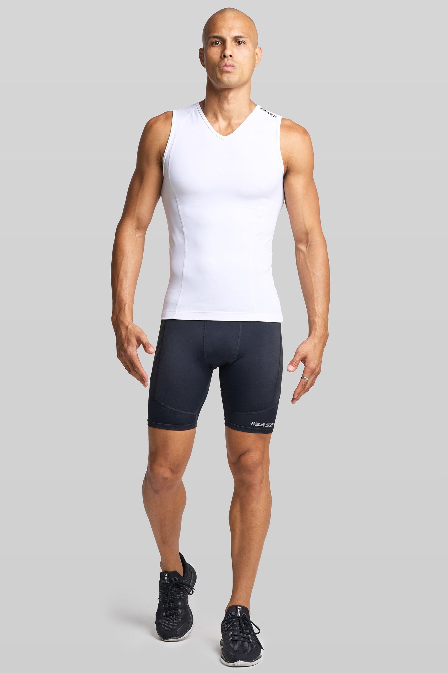 BASE Men's Compression Vest - White