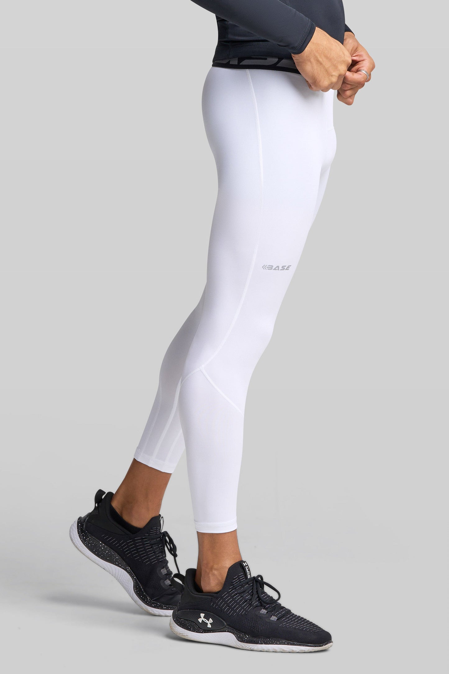 BASE Men's Performance Tights - White