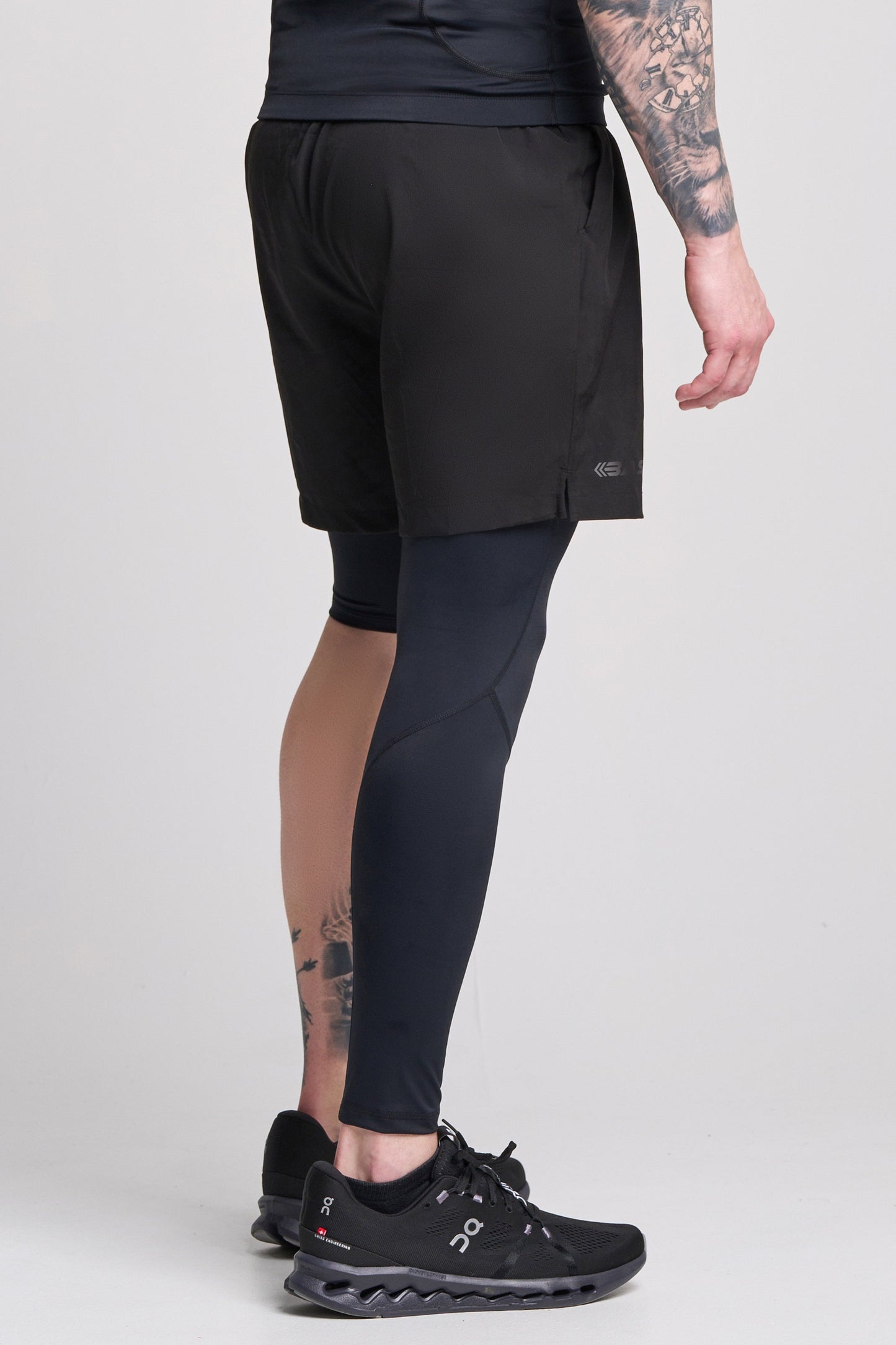 BASE Men's Adapted Compression Tights (Left leg short)