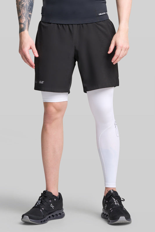 BASE Men's Adapted Compression Tights (Right leg short)