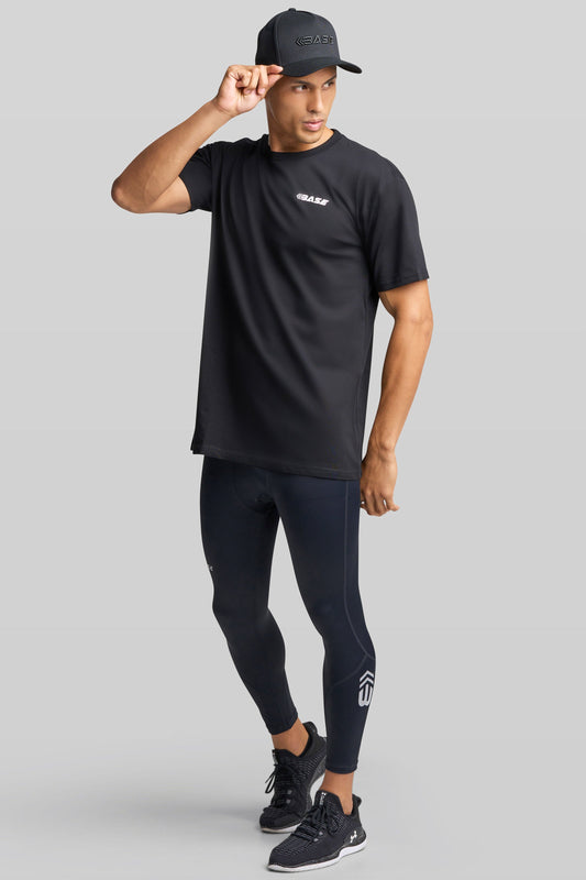 BASE Small Logo Tee - Black