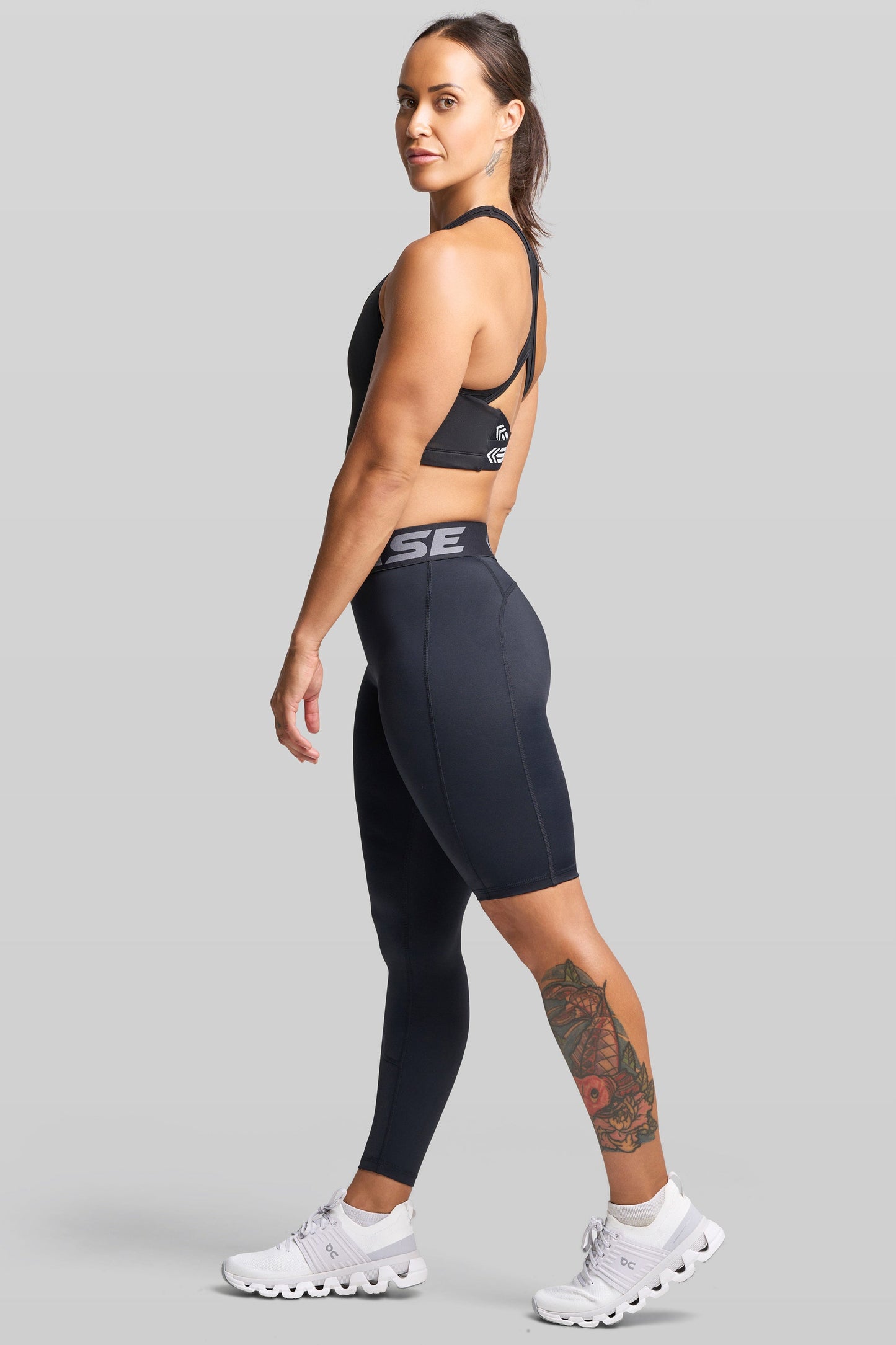 BASE Women's Adapted Compression Tights (Left Leg Short)