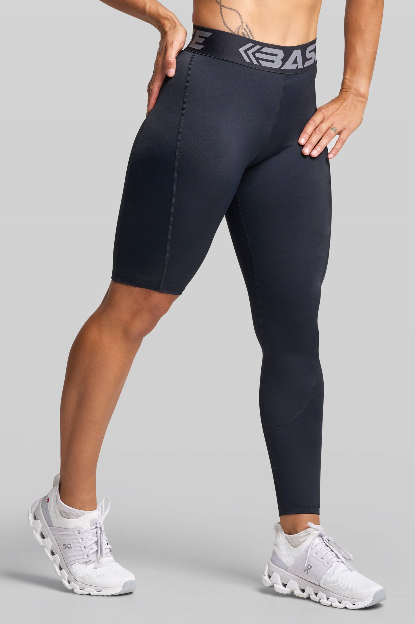 BASE Women's Adapted Compression Tights (Right Leg Short)