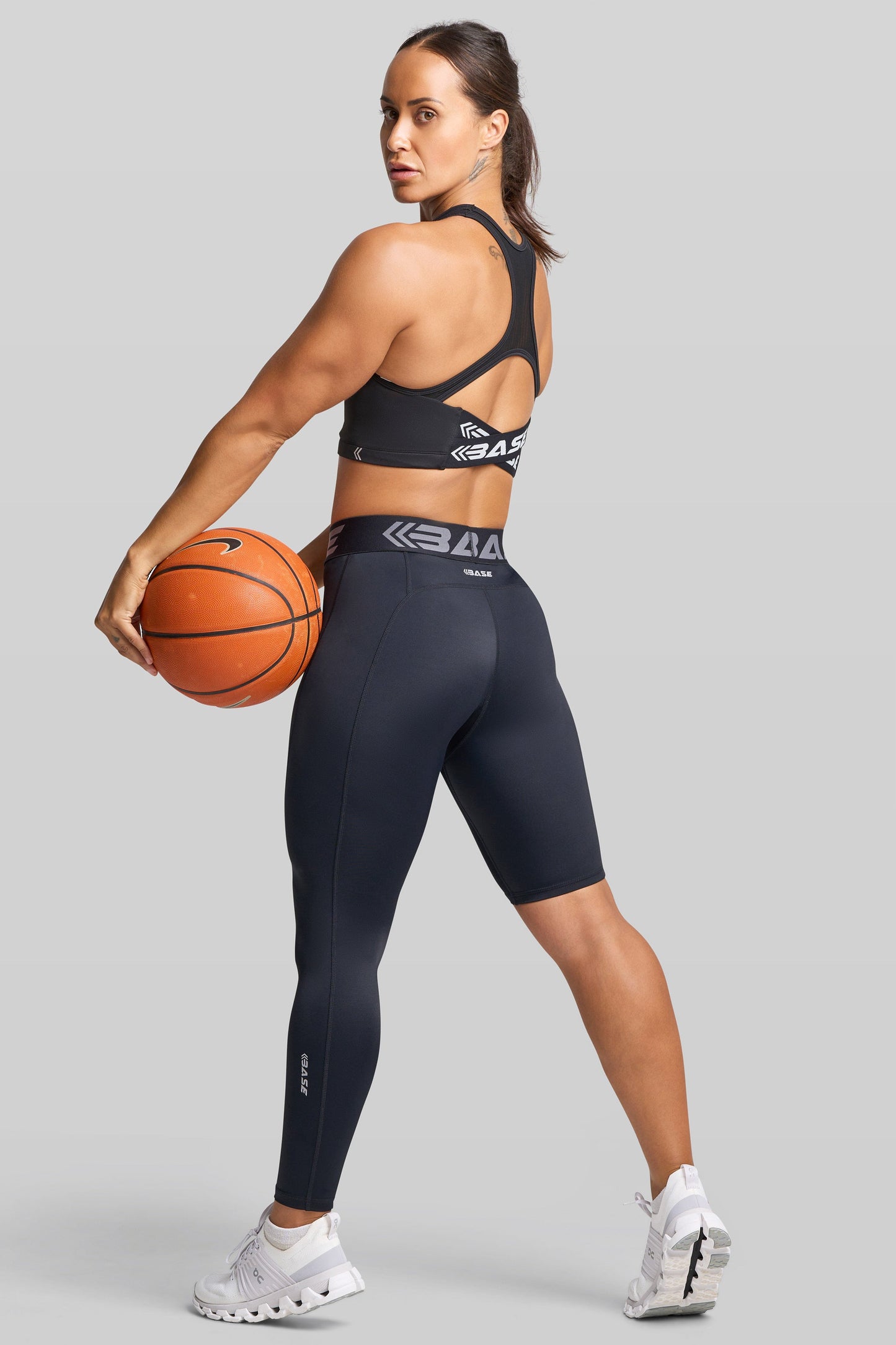 BASE Women's Adapted Compression Tights (Right Leg Short)