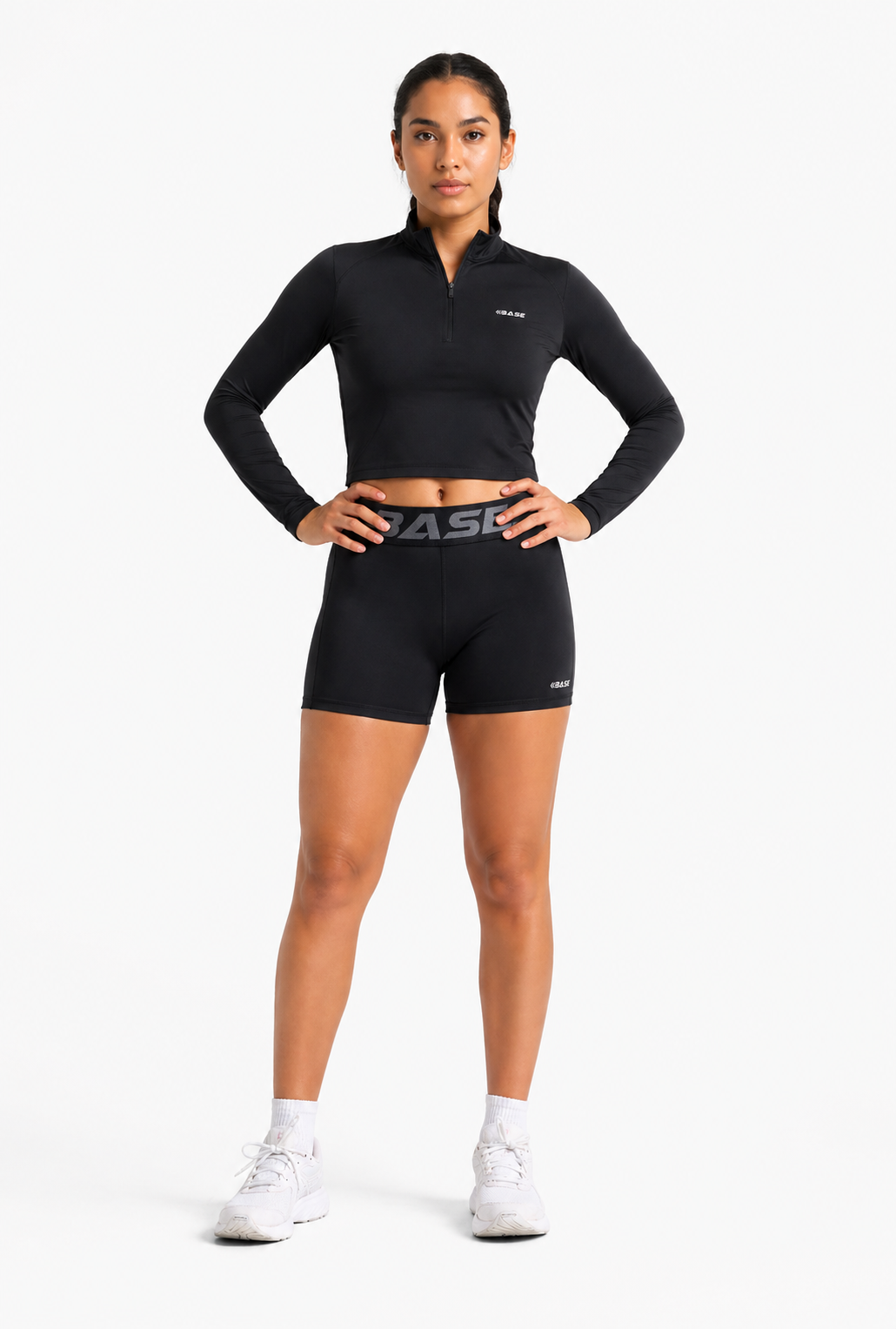BASE Women's 3" Pro Training Shorts - Black