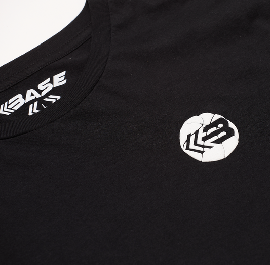'Baller' Organic Cotton Tee - Black
